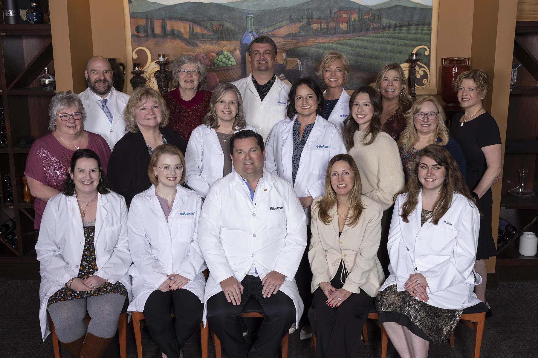 Group photo of staff at Beltone Audiology & Hearing in Beatrice, NE