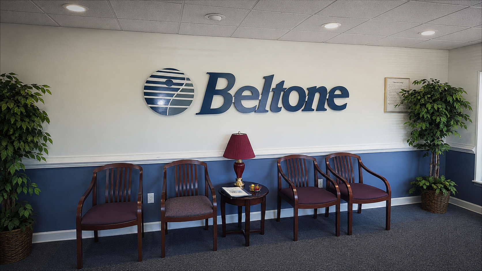 Interior of Beltone Audiology & Hearing Aid Centers in Newport News, VA