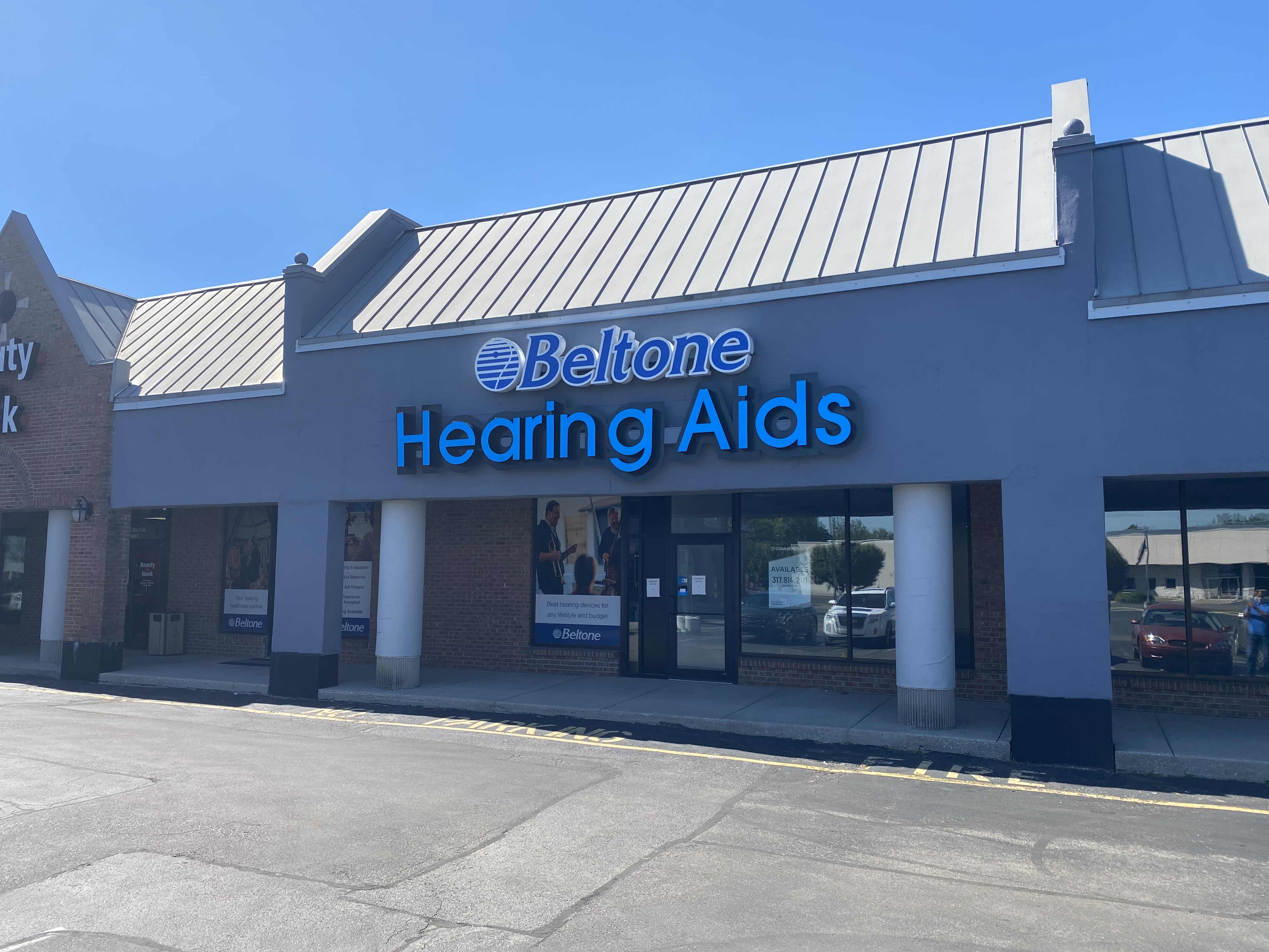 Exterior of Beltone Hearing Care Center in Indianapolis, IN