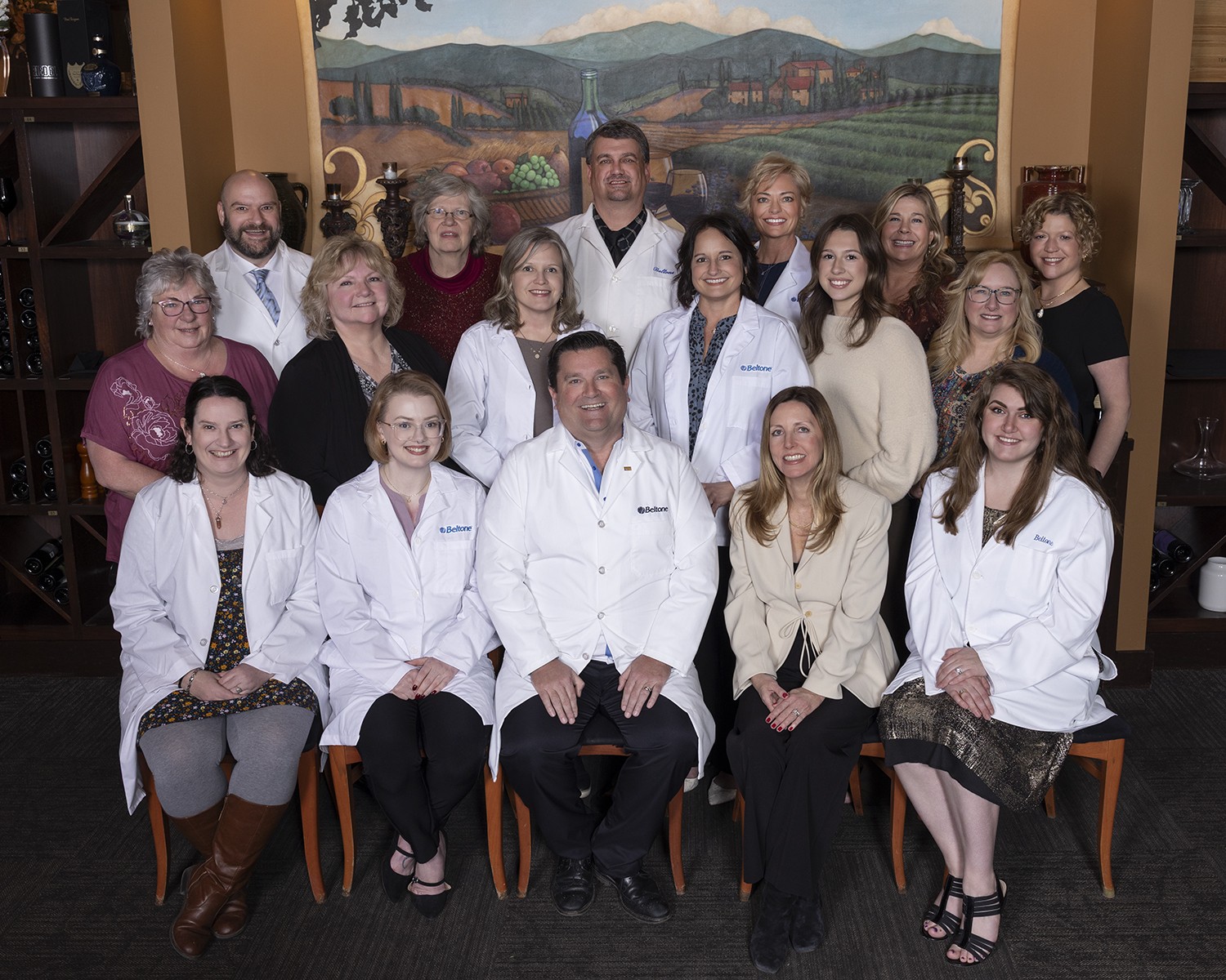 Group photo of staff at Beltone Audiology & Hearing in Albion, NE