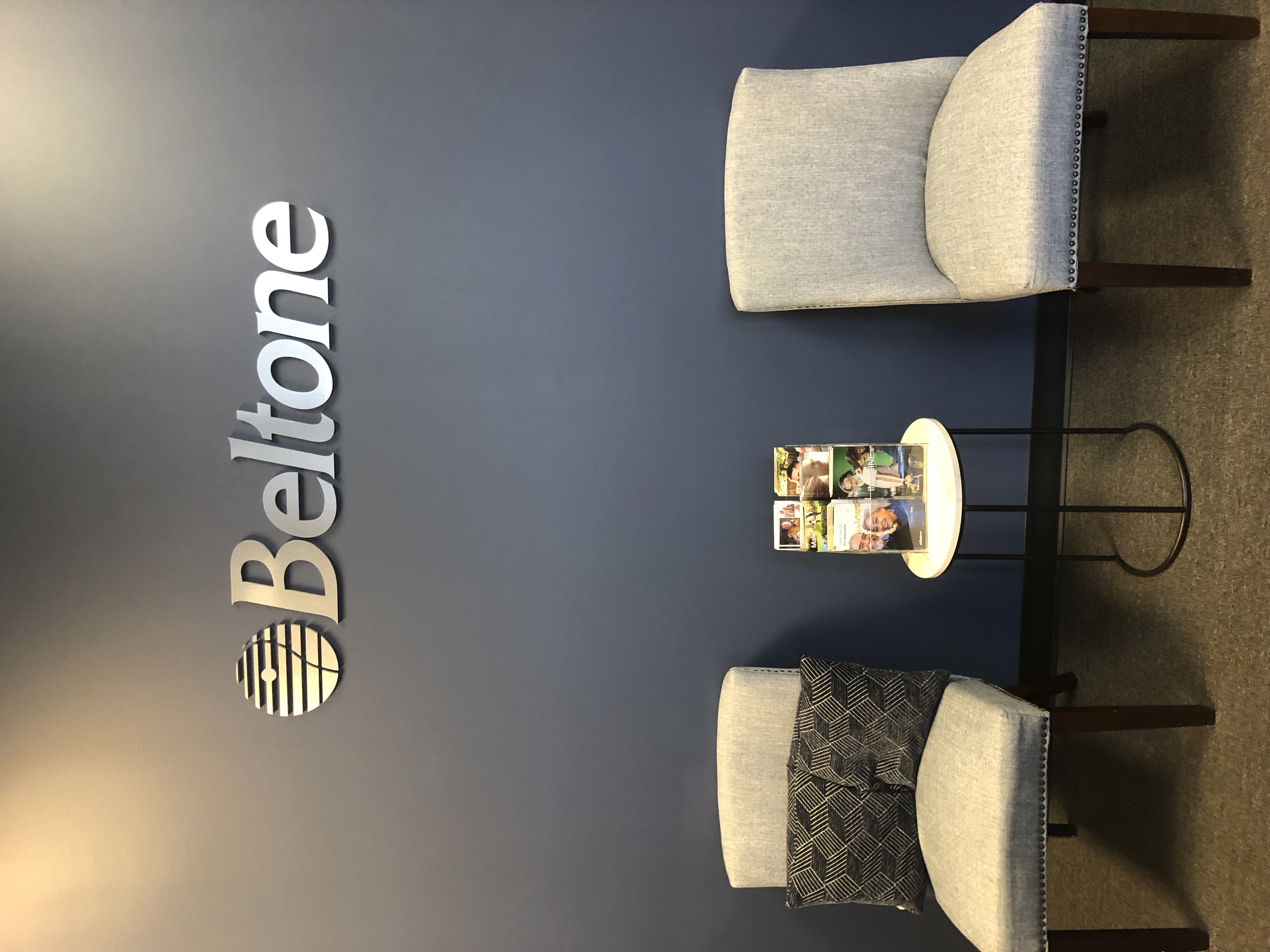 Interior of Beltone Hearing Care Center in Indianapolis, IN