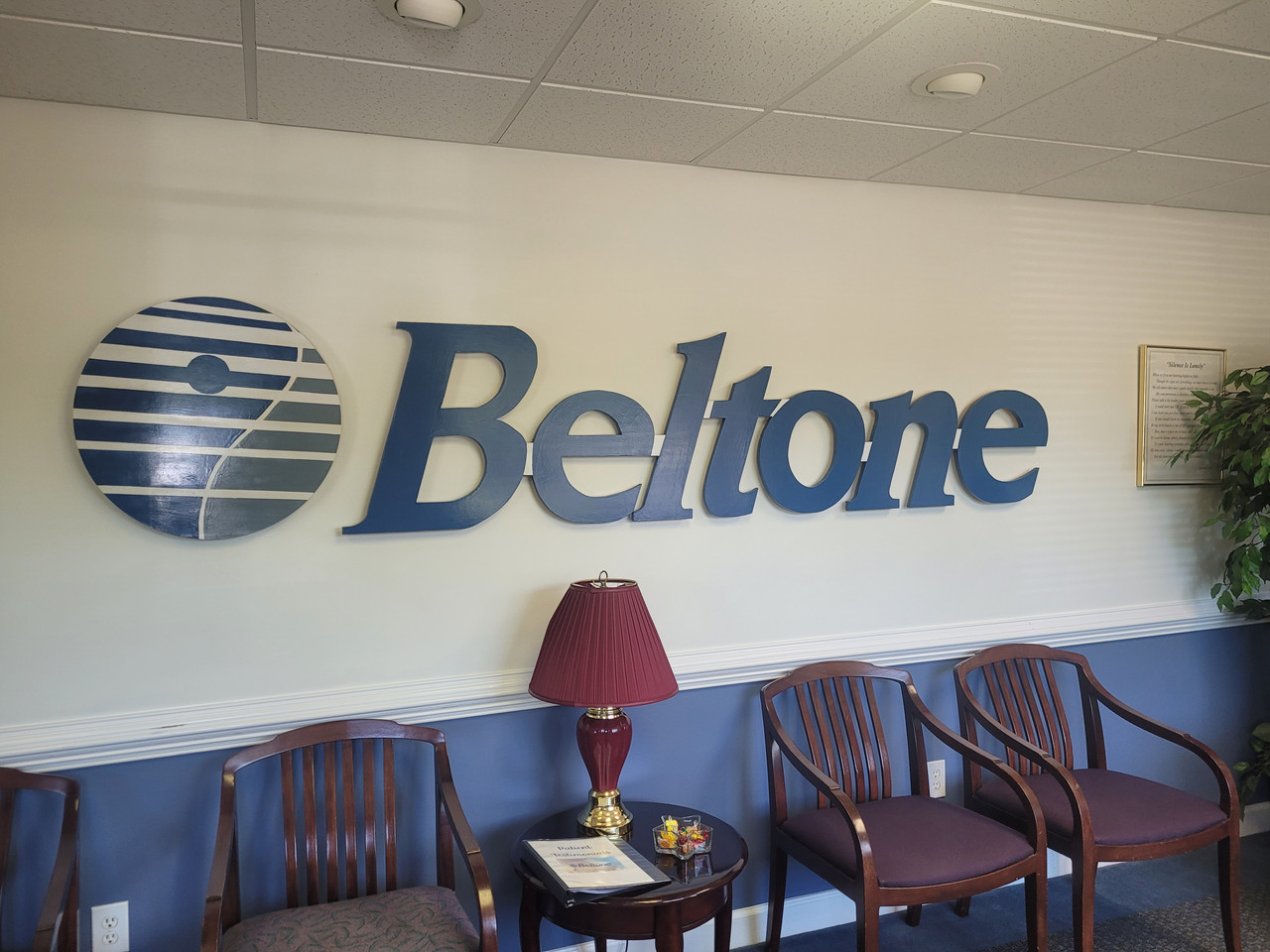Interior of Beltone Audiology & Hearing Aid Centers in Newport News, VA